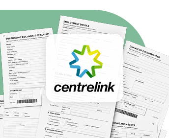 Centrelink forms and supporting documents