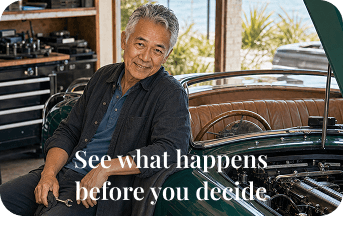 See what happens before you decide